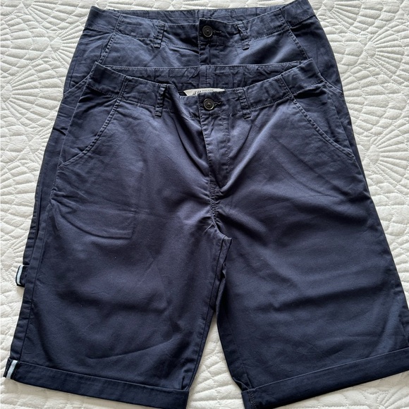 H&M Navy Blue Shorts- Boys Size 13/14 - Picture 12 of 13